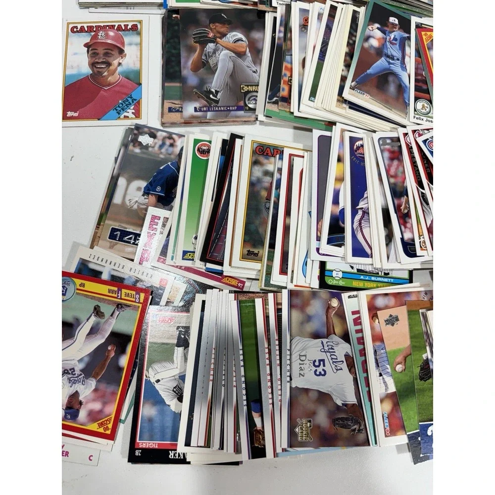 500 Baseball Card Lot from 1980s-1990s Huge MLB Mixed Variety‎ Great Mix #2
